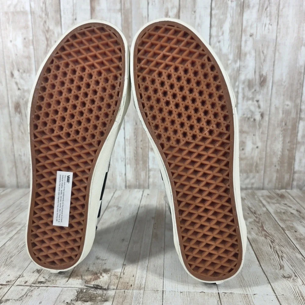 Vans Old Skool Checkerboard Black White‎ Mens 10 Low Top Sneakers 721278